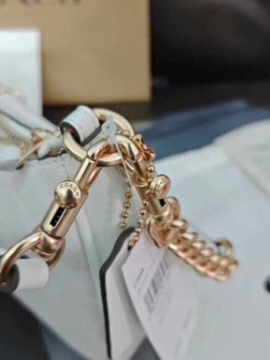 Coach Teri Shoulder Bag In Signature Canvas - Picture 8 of 8